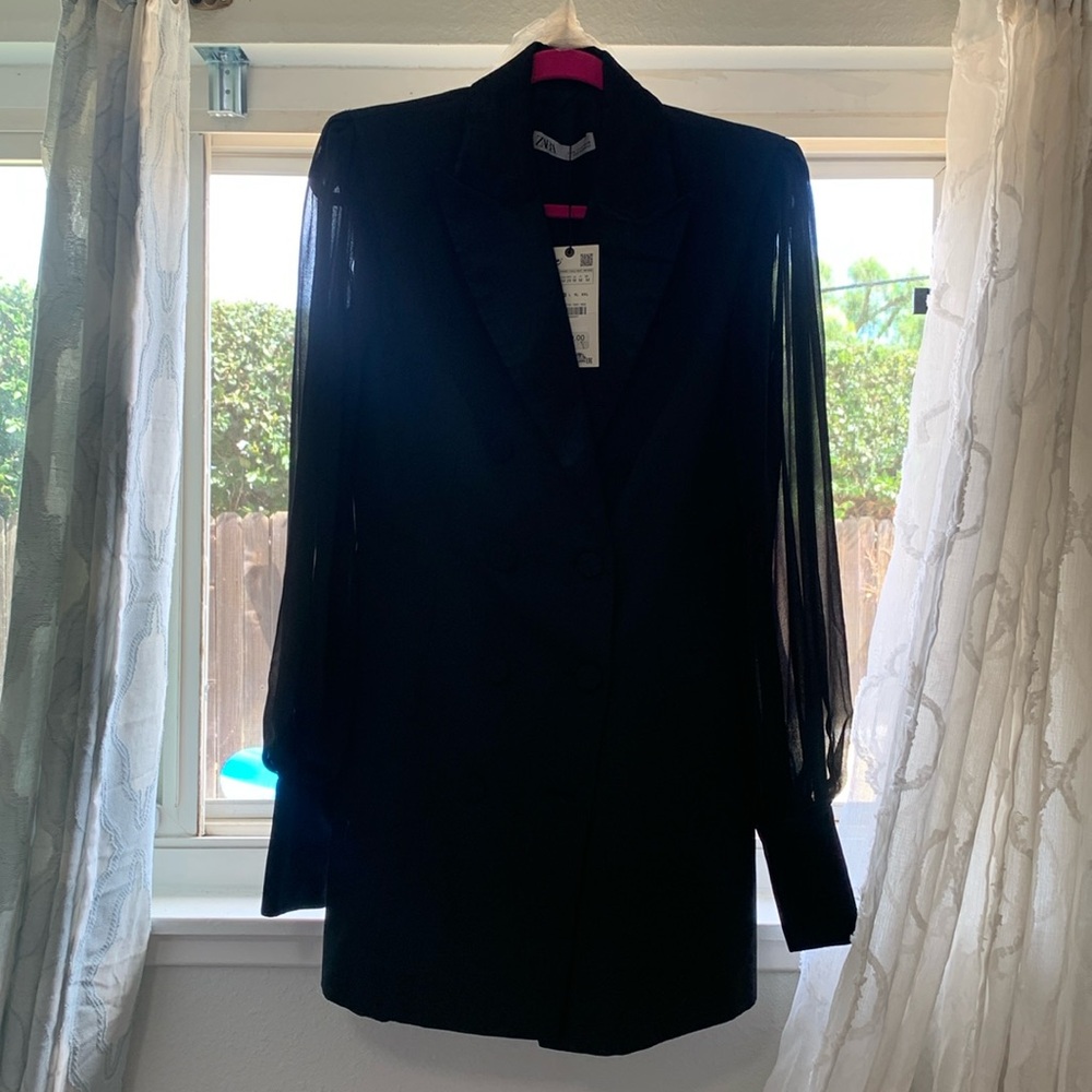 Zara Tuxedo black never worn black
